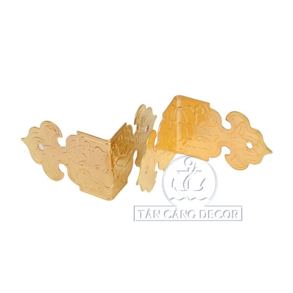 Nẹp Cạnh Hộp 10 Cổ Điển màu vàng ánh kim - KT:2.5cm - Ảnh 6
