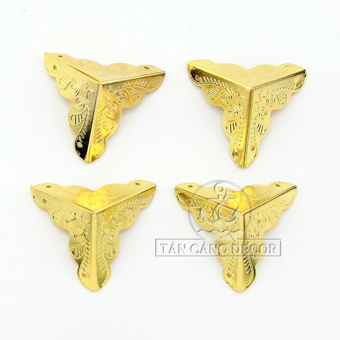 Nẹp Cạnh Hộp 11 Cổ Điển màu vàng ánh kim - KT:2.5cm - Ảnh 3