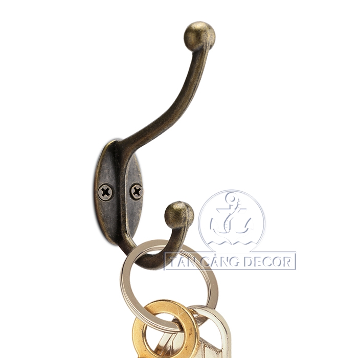 Móc treo đôi Cổ điển 06 - KT:C10cm