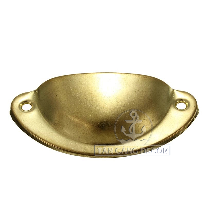 Tay nắm 11 màu đồng vàng hình bán nguyệt Cổ điển - KT:8.2cm - Ảnh 8