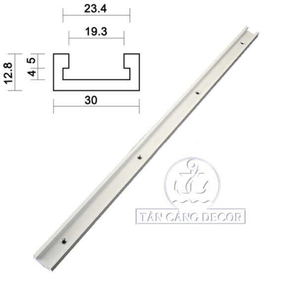 Thanh ray trượt bàn cưa WNEW 60 cm