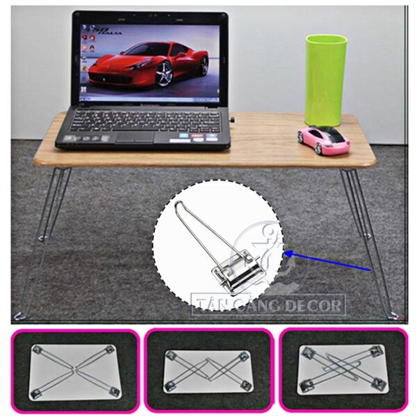 1 bộ Phụ kiện chân bàn gập 30 cm