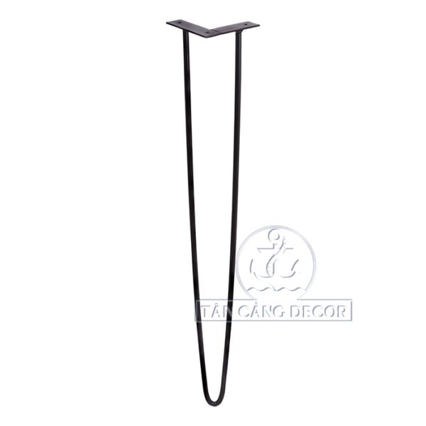Alternative view of Chân bàn hairpin leg 72cm loại 2 thanh