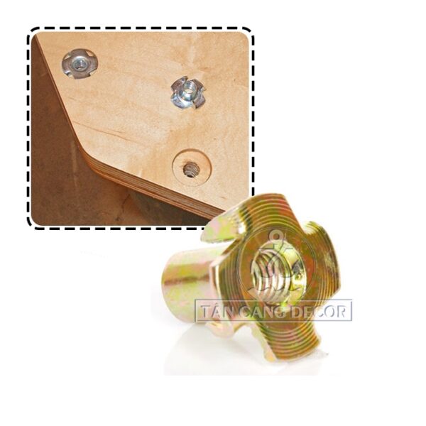 100 cái Ốc tán 6mm