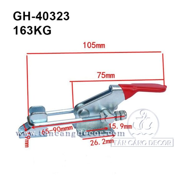 Sập kéo nhanh size nhỏ 10.5cm