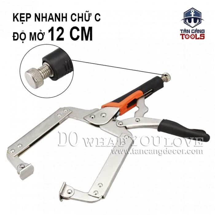 Kẹp Nhanh C Độ Mở 12 cm