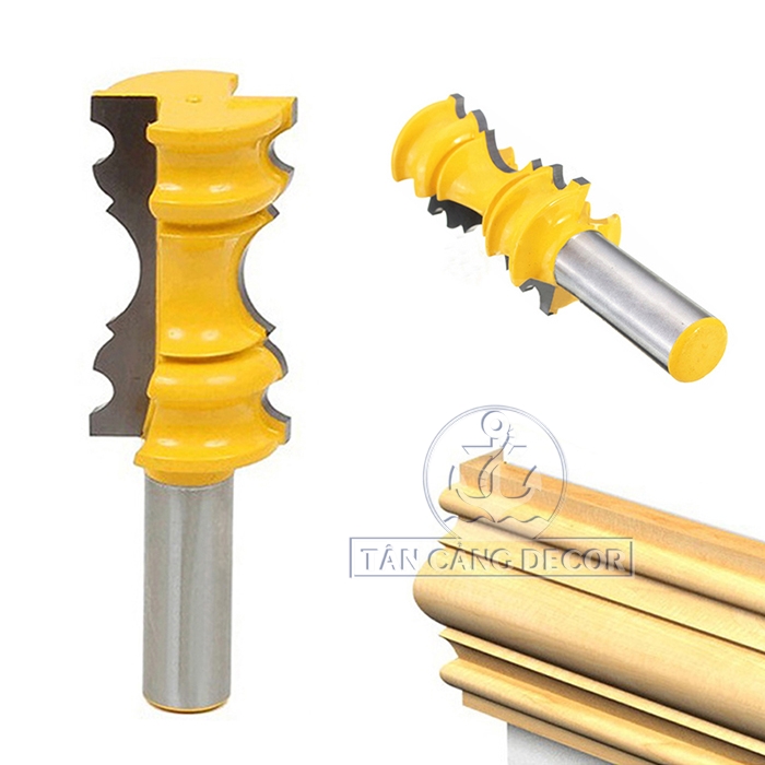 Mũi router đánh chỉ đối xứng 12.7 mm - Ảnh 2