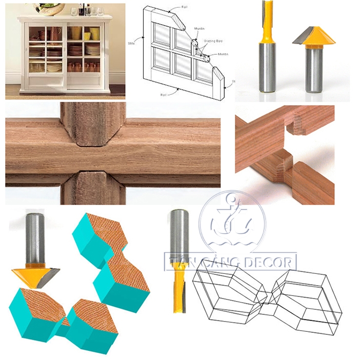 Bộ mũi router ghép nan 12.7 mm - Ảnh 4
