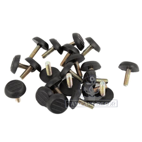 50 nút Chân tăng chỉnh bàn ghế 8 x 20 mm