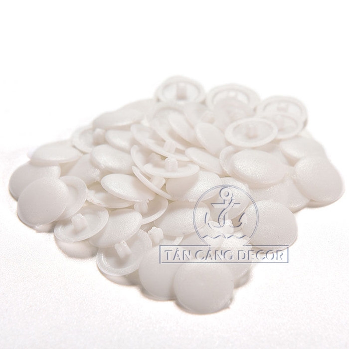 500 cái Chốt Chụp Vít Màu Trắng - Ảnh 3