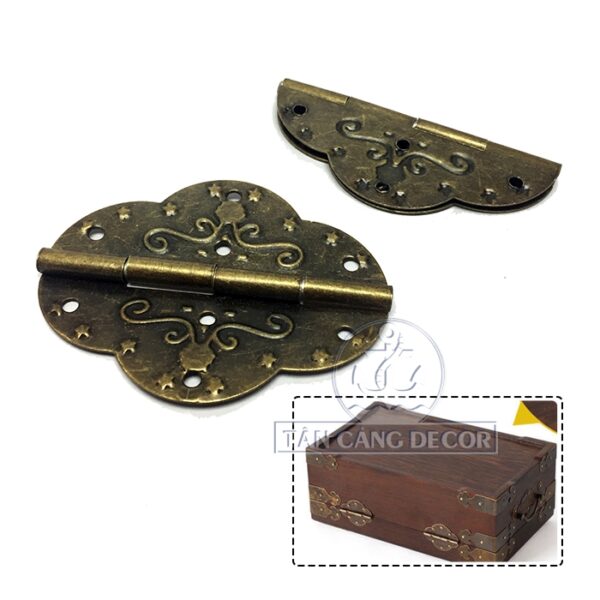 2 Bản lề 07 loại lớn- KT: 6.9 cm