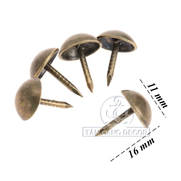 Đinh Dù Màu Đồng D=11mm - 1 Cái