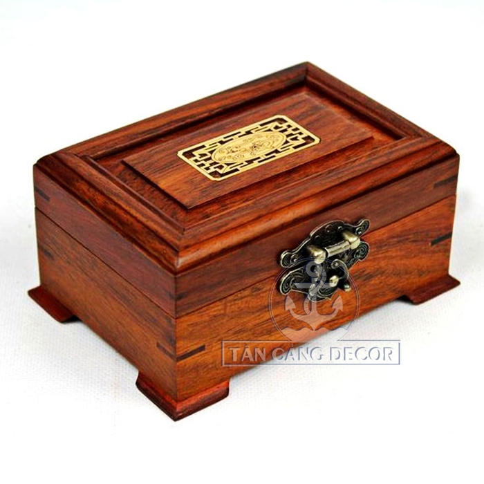 Khóa hộp gài chốt size XL 17 Cổ điển - KT: 8.2cm - Ảnh 2