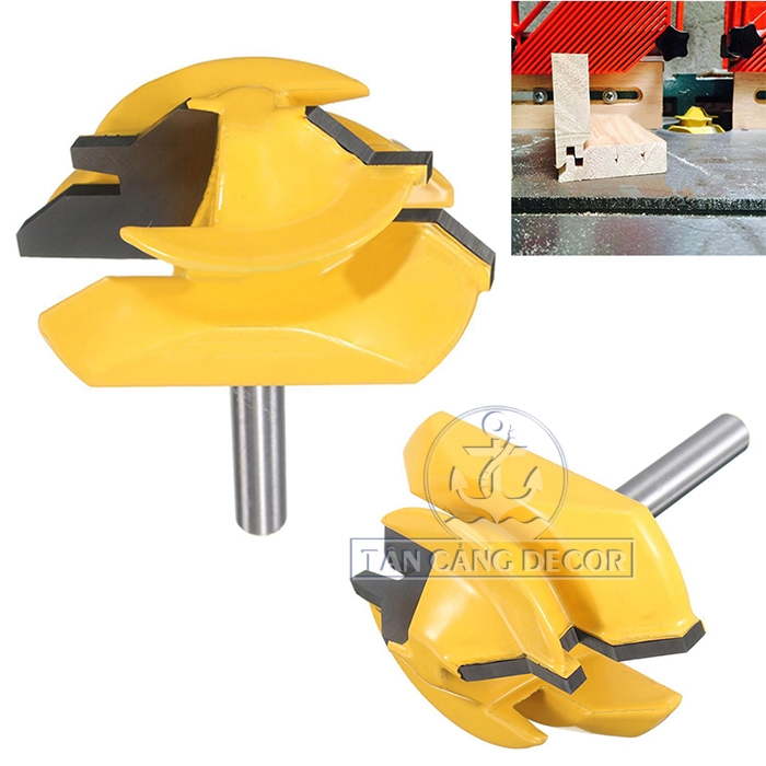 Mũi Router Ghép Góc 90 Độ Cho Ván Dày 15 - 20 mm Cốt 12.7 mm - Ảnh 2