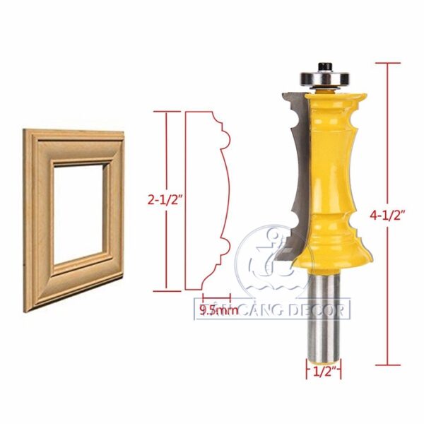 Alternative view of Bộ Mũi Router Đánh Chỉ Khung Tranh Cốt 12.7 mm