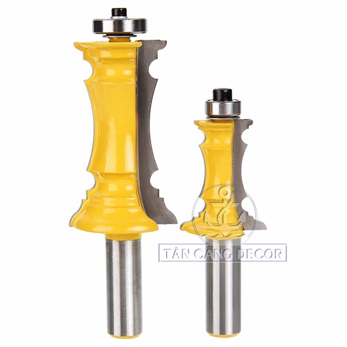 Bộ Mũi Router Đánh Chỉ Khung Tranh Cốt 12.7 mm - Ảnh 4