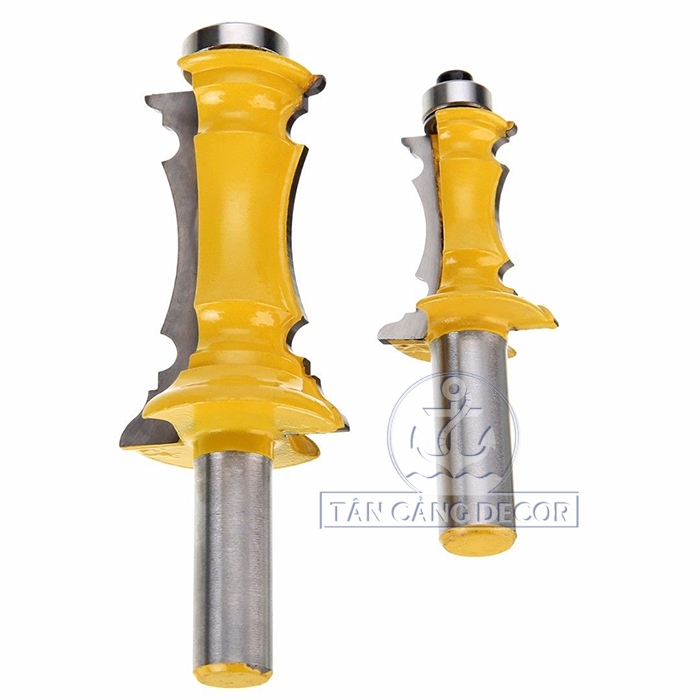 Bộ Mũi Router Đánh Chỉ Khung Tranh Cốt 12.7 mm - Ảnh 5