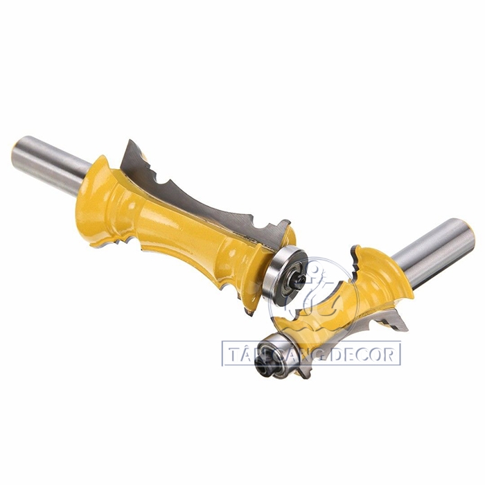 Bộ Mũi Router Đánh Chỉ Khung Tranh Cốt 12.7 mm - Ảnh 6