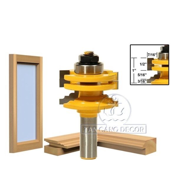 Mũi Router Ghép Ván Và Đánh Pano Cốt 12.7 mm