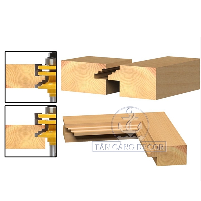 Mũi Router Ghép Ván Và Đánh Pano Cốt 12.7 mm - Ảnh 2