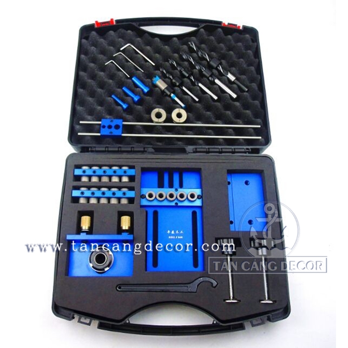 Bộ Cử Khoan Ốc Cam và Chốt Gỗ Cao Cấp Fengsen 08400 - Ảnh 5