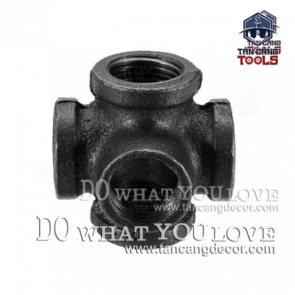 Co nối 5 ống 34 Ống Nước - Gang Xám