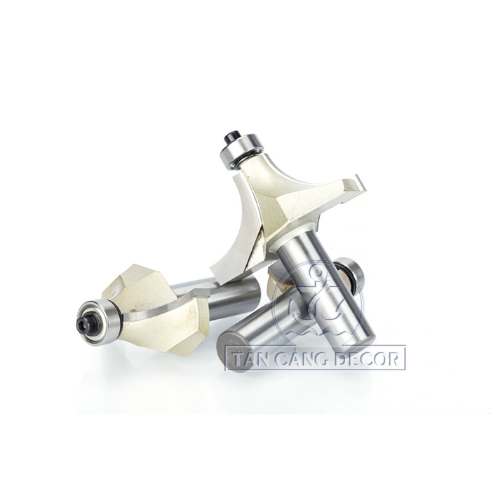 Mũi Router Arden Bo Góc R15.9 Cốt 12.7 mm Arden 0602 Corner Round Bit - Ảnh 4