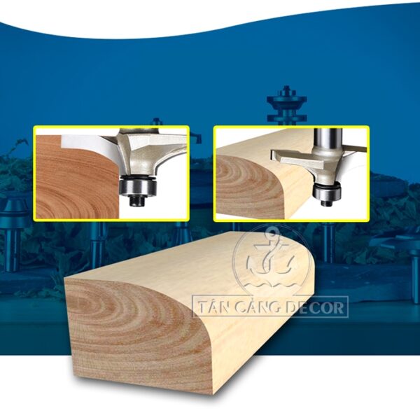 Alternative view of Mũi Router Arden Bo Góc R9.52 Cốt 12.7 mm Arden 0602 Corner Round Bit