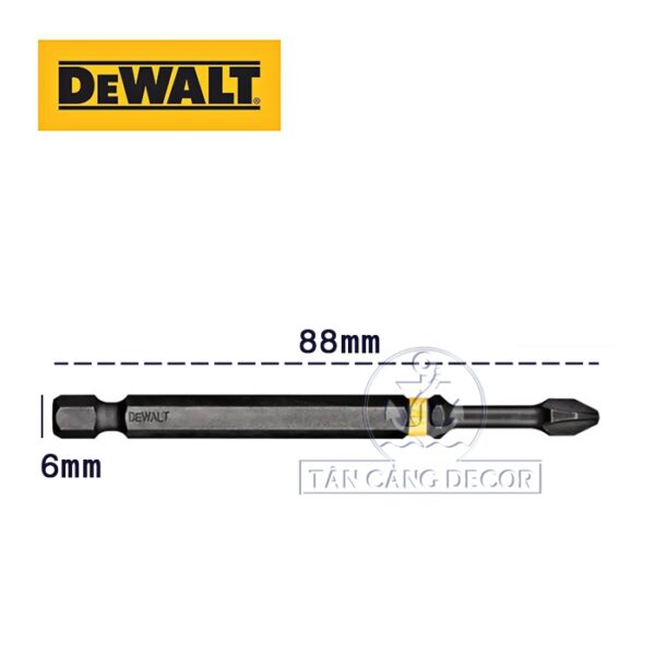 Bắt Vít 4 Cạnh DeWalt 6 x 88 mm