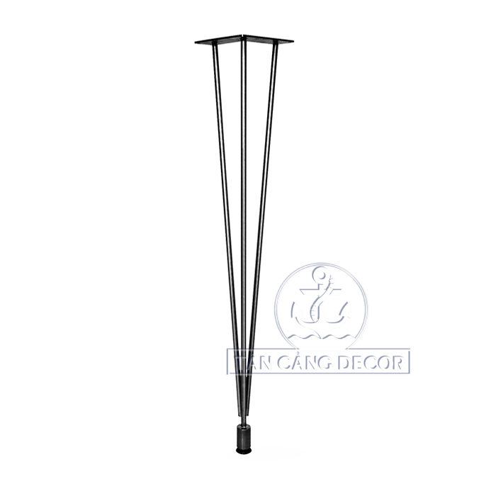 Chân bàn hairpin leg 72cm loại 3 thanh mẫu 2018 - Ảnh 3