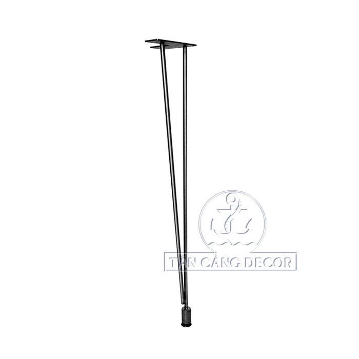 Chân bàn hairpin leg 72cm loại 3 thanh mẫu 2018 - Ảnh 4
