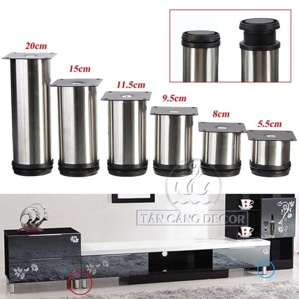 Chân bàn 03 - 50 x 80 mm - Ảnh 4