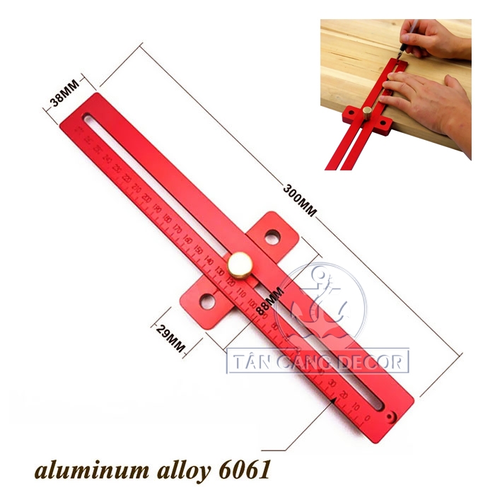 Thước T Chuyên Dụng 02