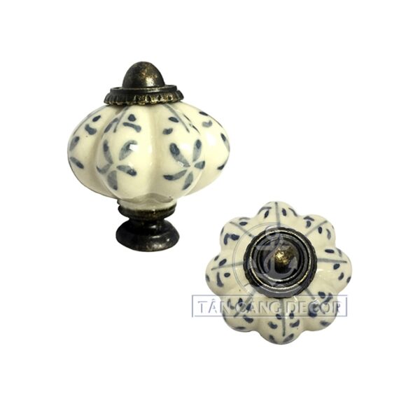 Tay nắm gốm sứ 01 - KT: 3.4cm