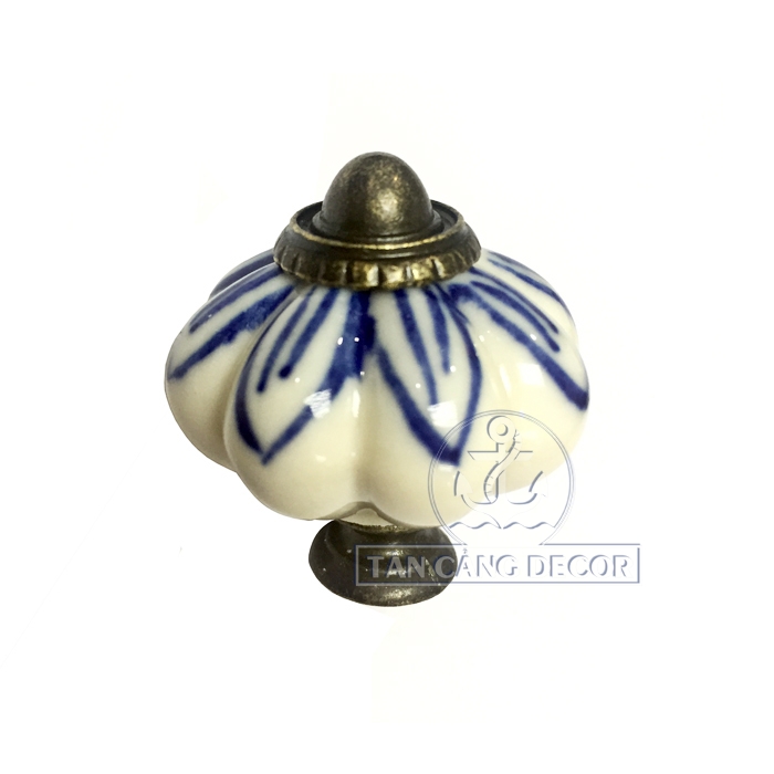 Tay nắm gốm sứ 02 - KT: 3.4cm - Ảnh 3