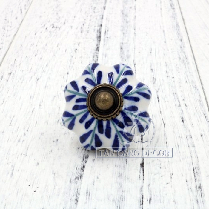 Tay nắm gốm sứ 05 - KT: 3.4cm - Ảnh 2