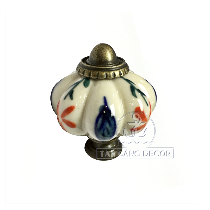 Tay nắm gốm sứ 07 - KT: 3.4cm - Ảnh 4