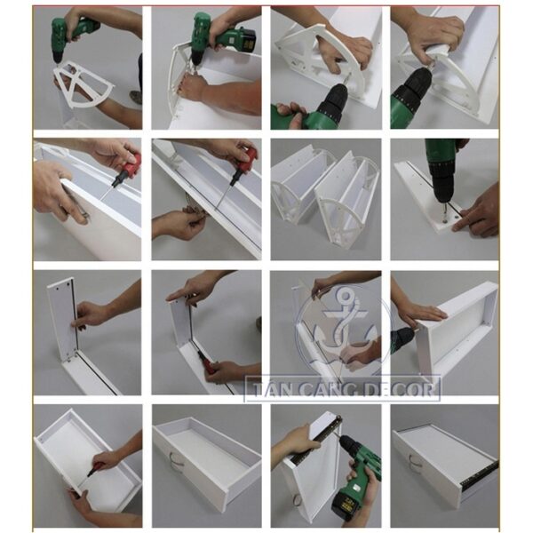 Phụ Kiện Giá Xoay Tủ Giày 2 Ngăn Inox - Ảnh 6