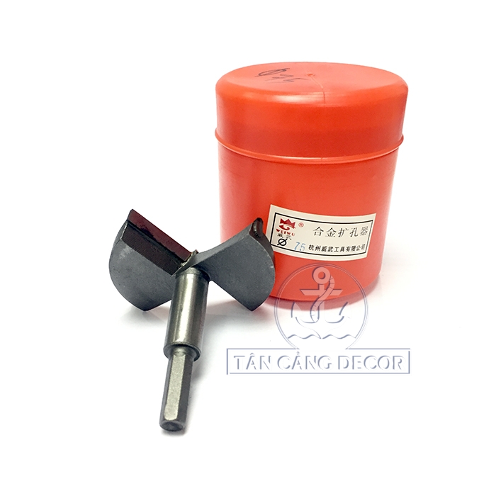 Mũi Khoét Gỗ Phi 75 mm