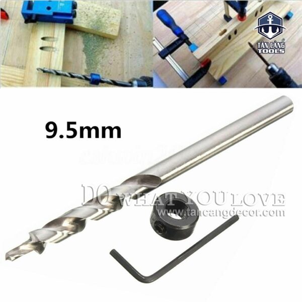 Mũi Khoan Chéo 9.5 mm Chuôi Tròn - Ảnh 11