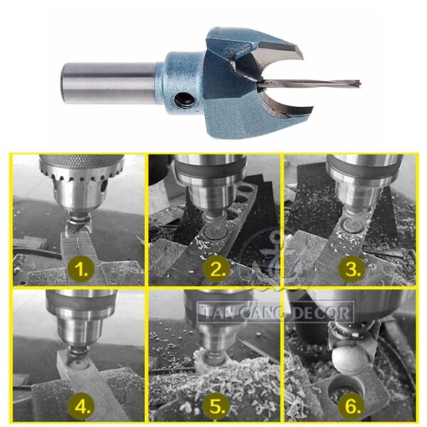 Mũi tiện hạt Tideway (nhiều kích thước) - Ảnh 5