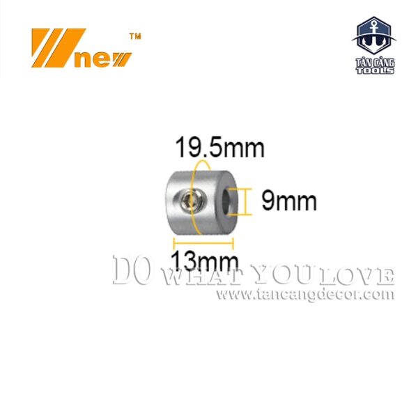 Mũi Khoan Chéo Wnew 9 mm Chuôi Tròn - Ảnh 3