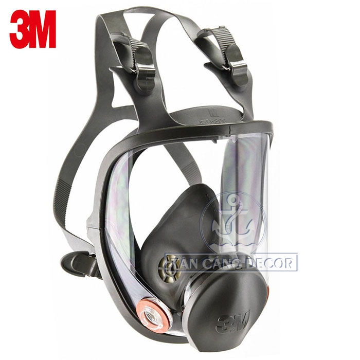 Mặt Nạ Phòng Độc Nguyên Mặt 3M 6800 Kèm 10 Bông Lọc - Ảnh 5