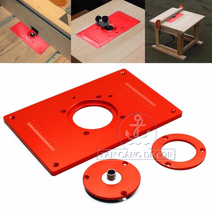 Mặt Gá Máy Router Tăng Chỉnh Universal Cốt 12.7 mm - Ảnh 3