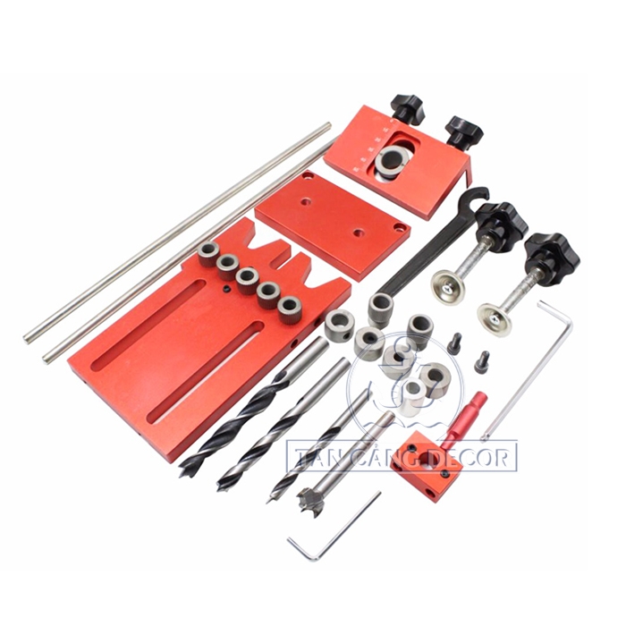Bộ Cử Khoan Ốc Cam và Chốt Gỗ Cao Cấp 03 - 65808 - Ảnh 3