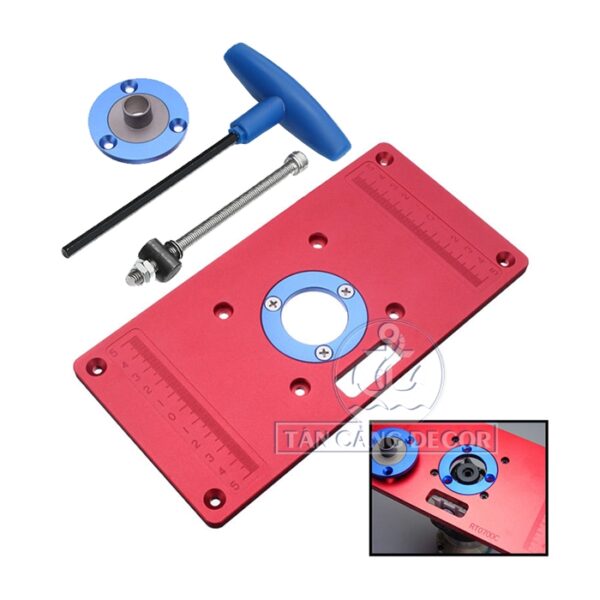 Mặt Gá Máy Router Tăng Chỉnh RT0700C Cốt 6.35 mm