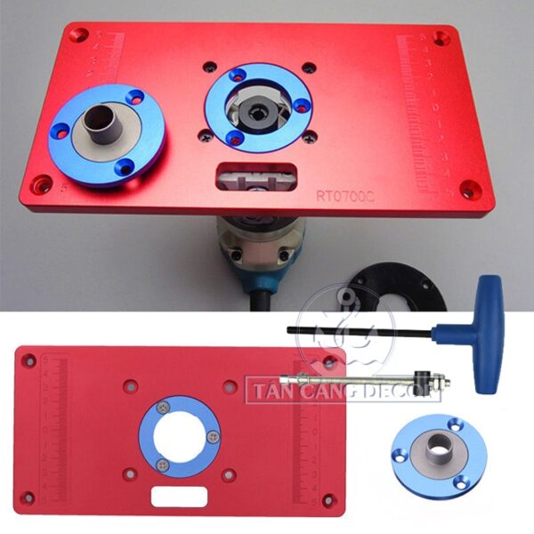Alternative view of Mặt Gá Máy Router Tăng Chỉnh RT0700C Cốt 6.35 mm