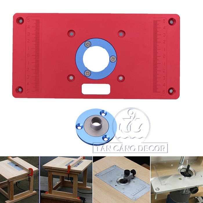 Mặt Gá Máy Router Tăng Chỉnh RT0700C Cốt 6.35 mm - Ảnh 3