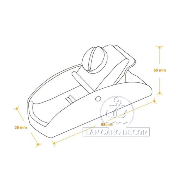 Alternative view of Bào Gỗ Cầm Tay TacTix 270003