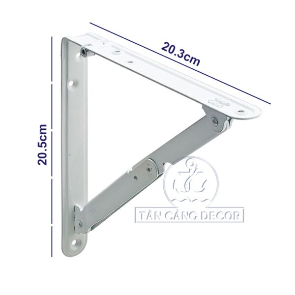 Alternative view of Bộ ke gập sắt sơn tĩnh điện 20x20 cm
